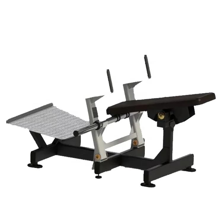 Attrezzatura da Palestra: Macchina per Glutei e Fianchi con Carico a Piastre (Hip Driver)