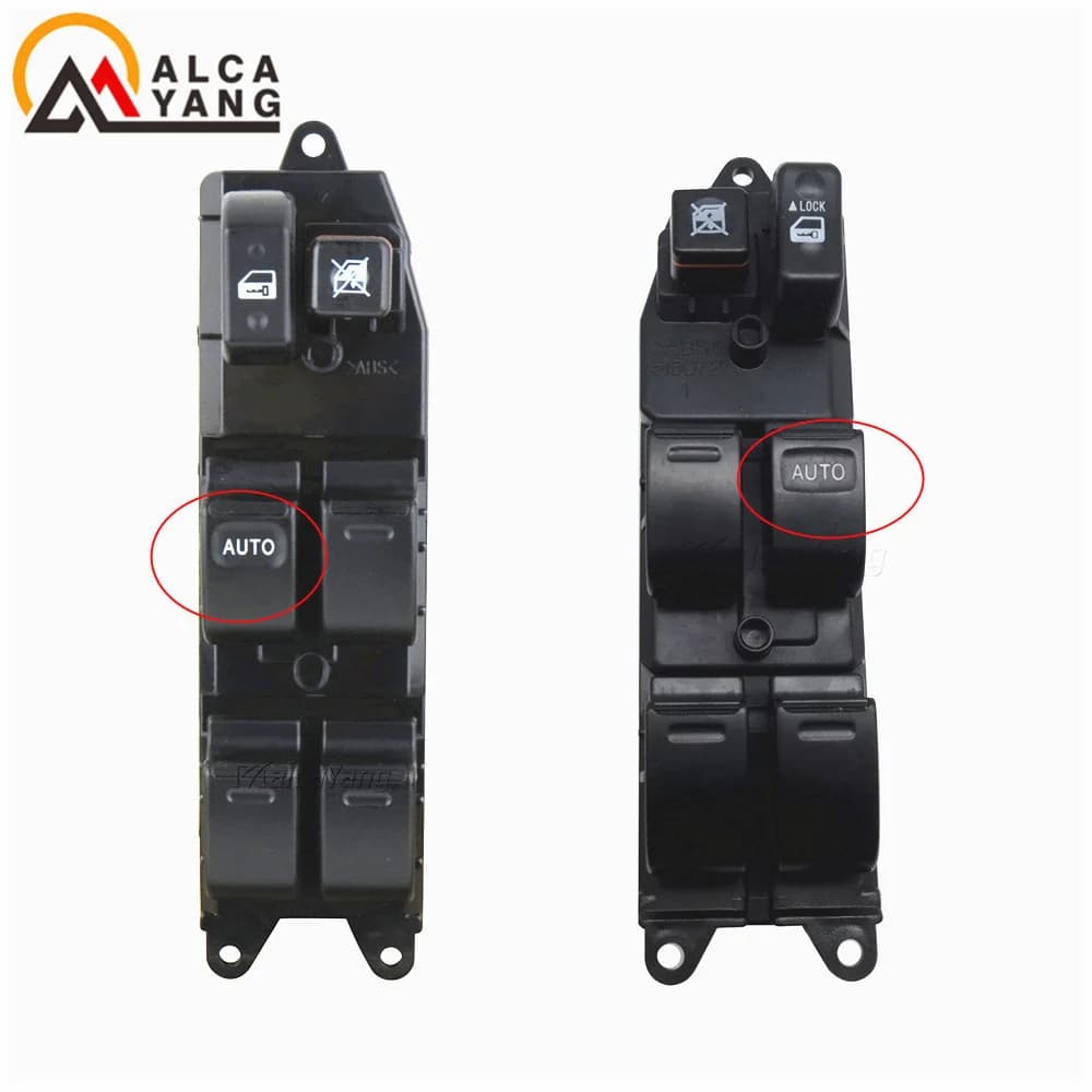 Interruttore principale alzacristallo elettrico LHD/RHD 84820-12470 84820-12480 per Toyota Corolla NZE120 ZZE121 ZZE122
