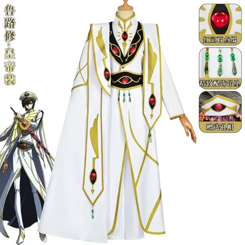 LLL Abito cosplay da re per feste di Halloween e Natale