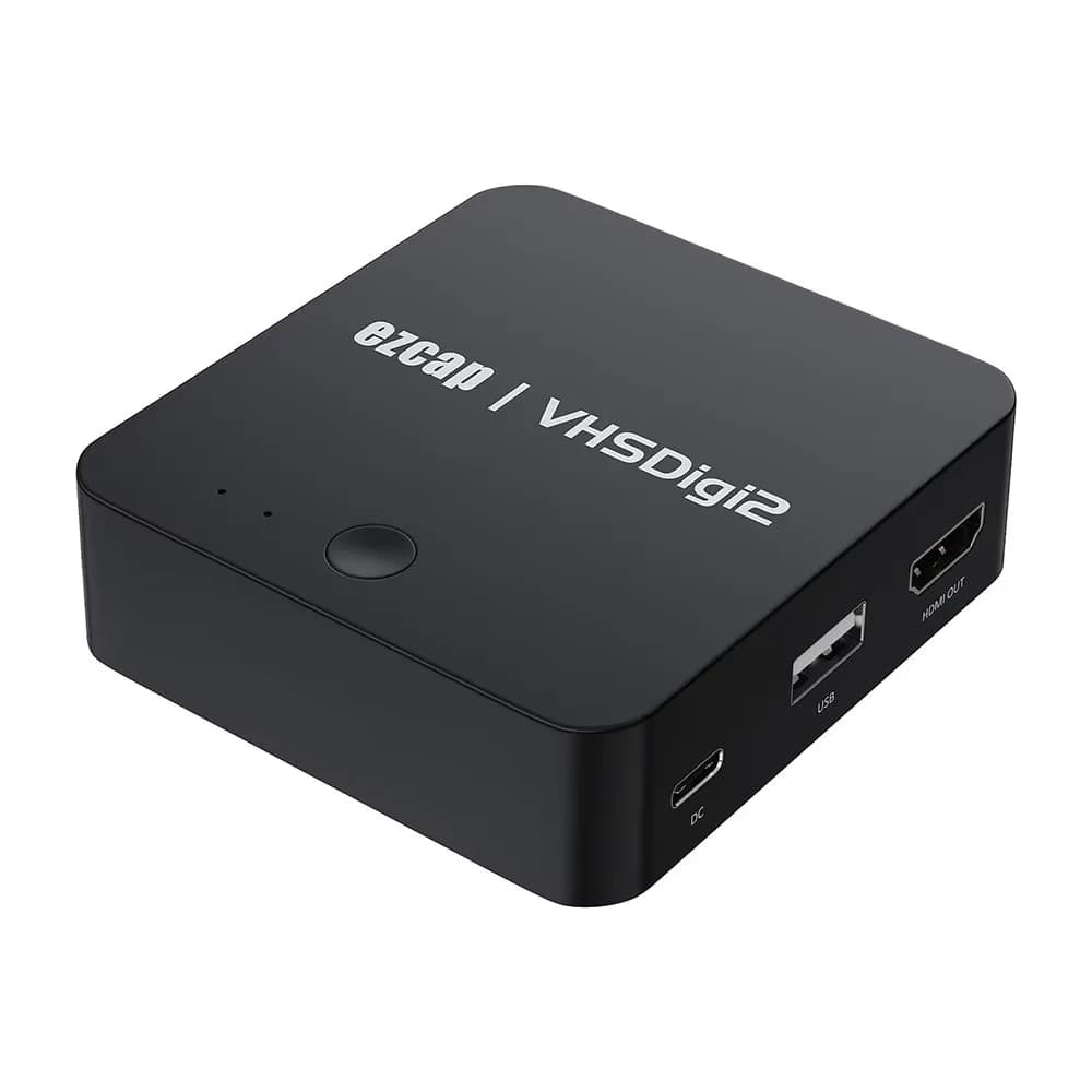 Convertitore videoregistratore analogico da VHS a digitale Registratori di acquisizione video AV HD per U Hi8 VCR DVR Videocamera Nastro digitalizzatore