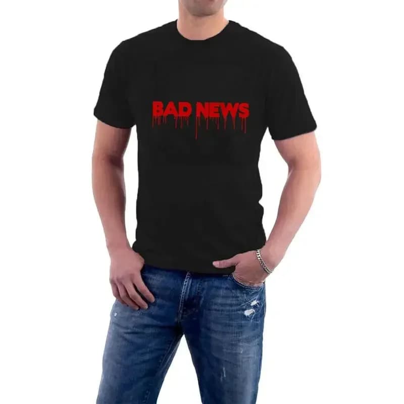 Bad News T Shirt Four Horsemen Rock Apocalypse Music Comic Strip Sillytees