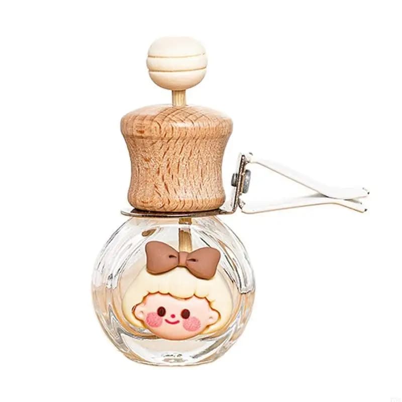 77HF car perfume diffuser bottle with deodorant for with removable clip