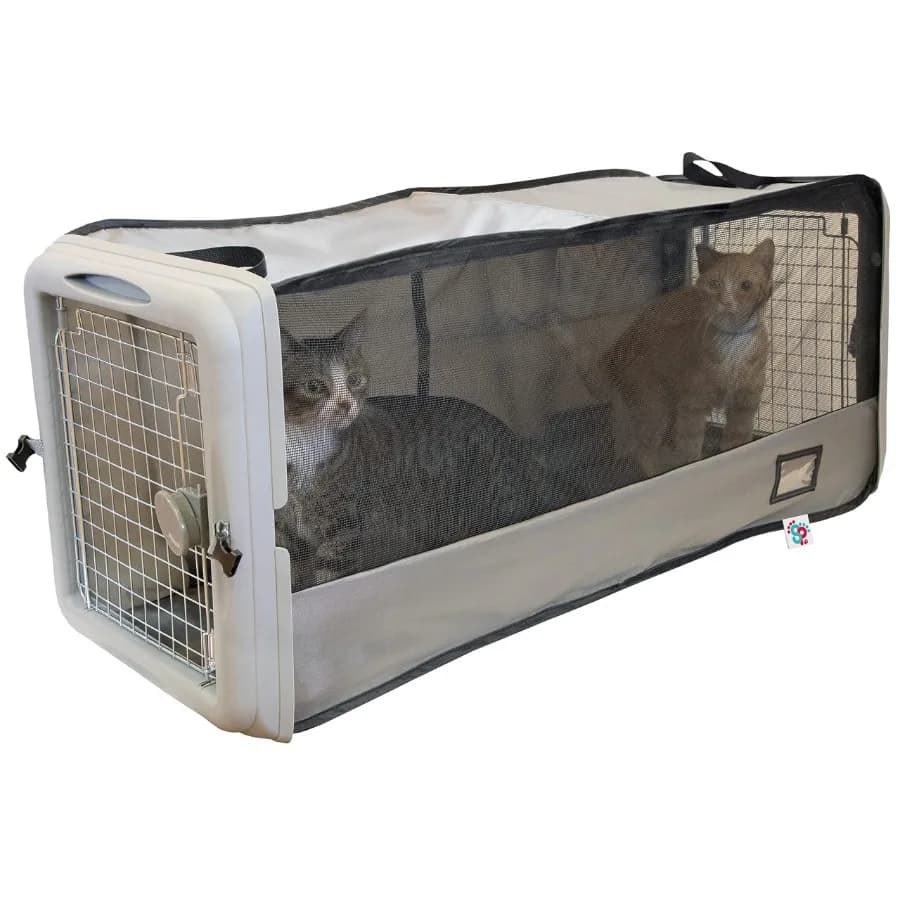 SPORT PET Large Pop Open Kennel Portable Cat Cage Kennel Waterproof Pet bed Travel Litter Collection