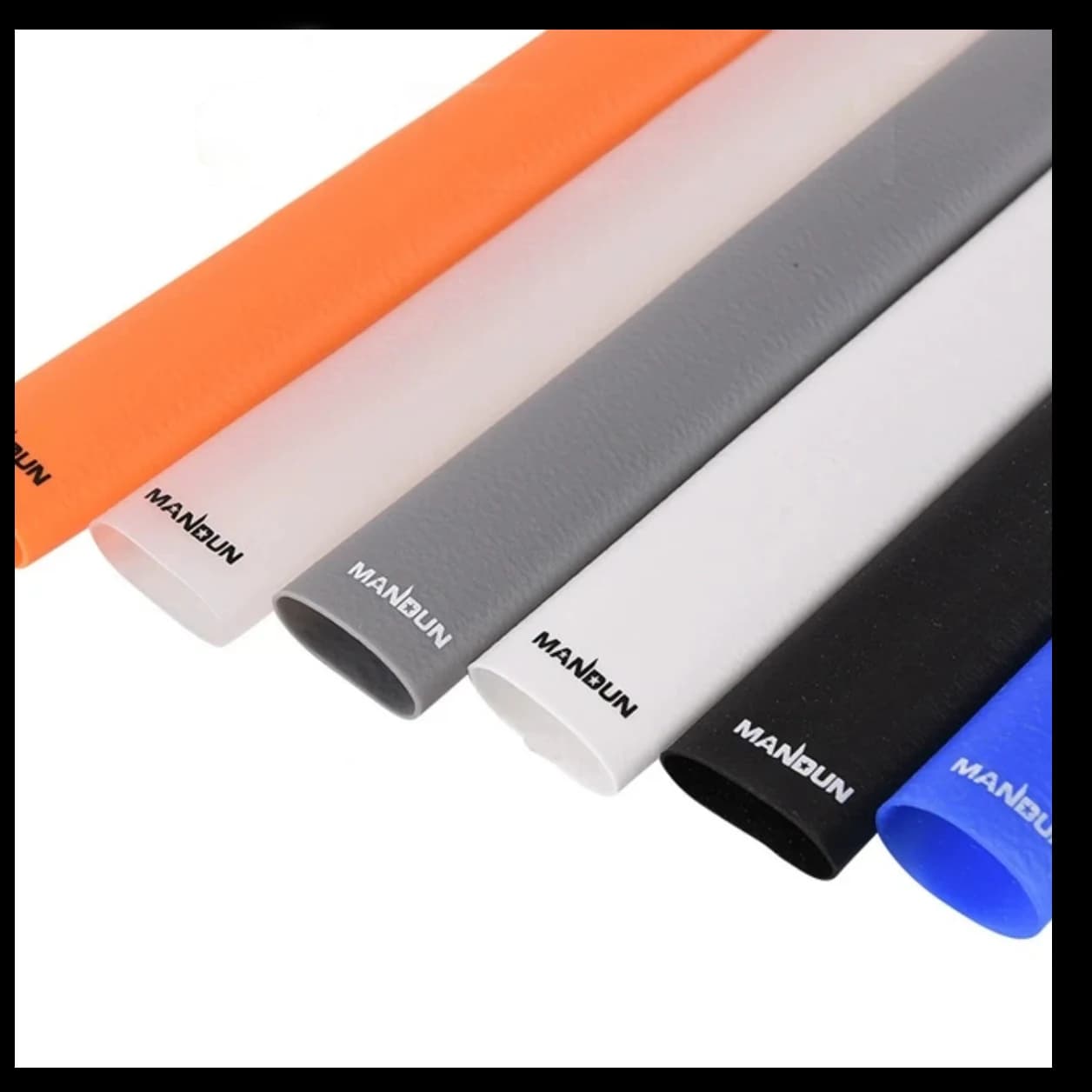 MANDUN Biliardo e Snooker Cue Maniglia Grip Butt Sleeve Protector Protezione avvolgente in gomma antiscivolo colorata
