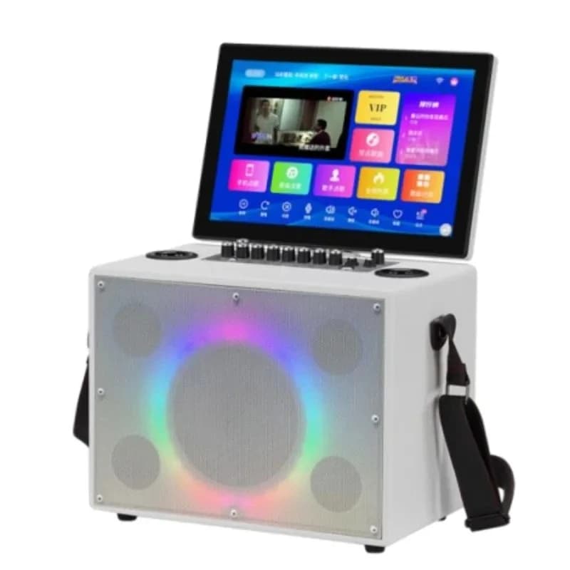 Schermo di visualizzazione grande da 14,1 pollici AI Smart Voice KTV - Macchina per karaoke KTV per canzoni wireless per partiti ed eventi