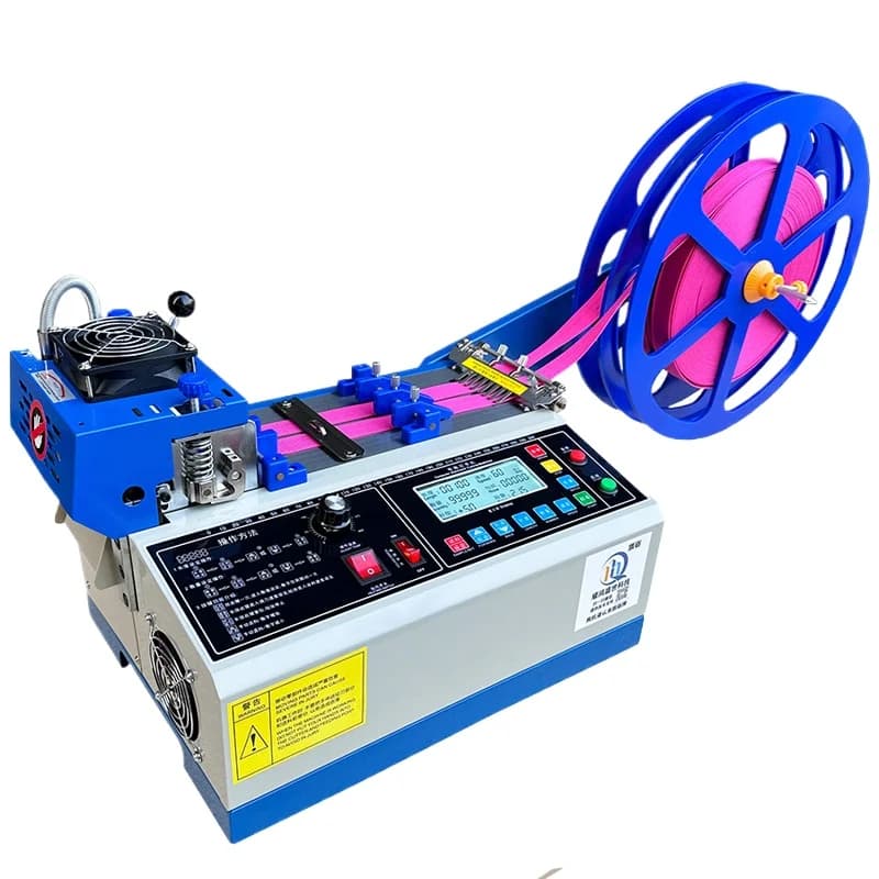 Tape Cutting Machine Velcro Elastic Belt Breaker Ribbon Zipper Tape Cutting Machine y