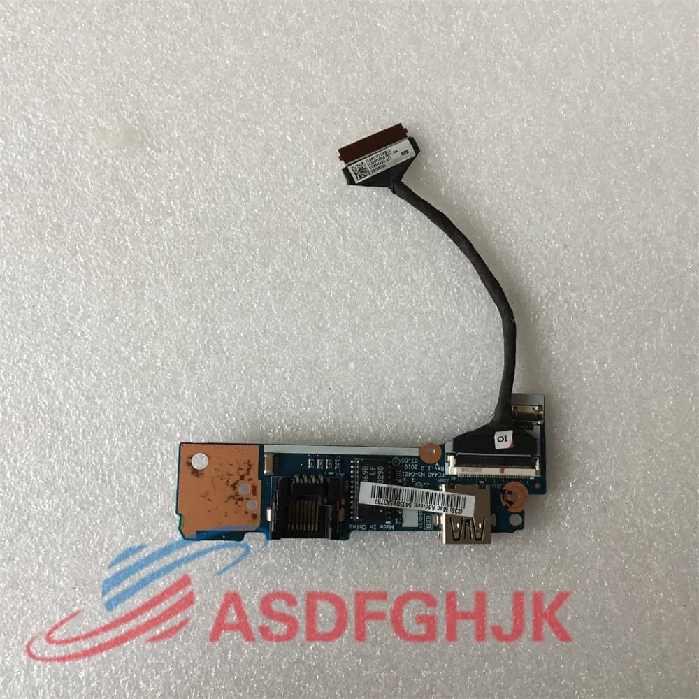 Per Lenovo ThinkPad E14 Scheda di rete con scheda USB e cavo NS-C421 SC50R23185 testata e funzionante