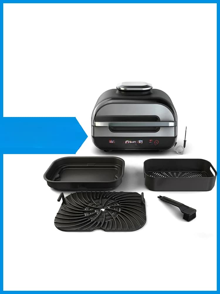 Multi-functional electric barbecue grill Ag651 Electric grill for domestic use Barbecue plate Air cooler for fried steaks