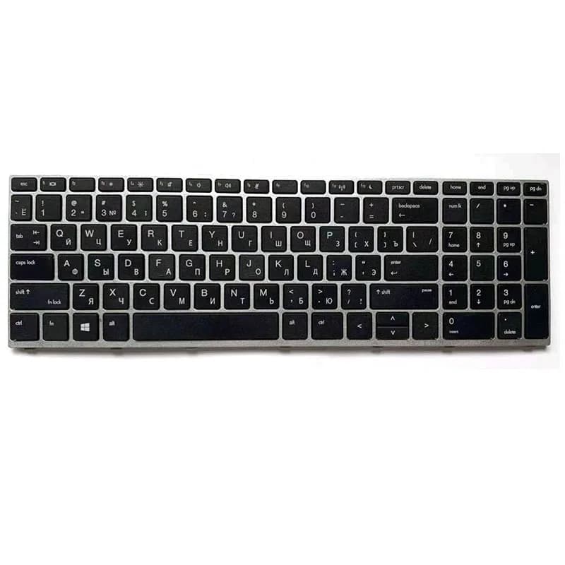 For HP PROBOOK 450 G5 455 G5 470 G5 650 G4 G5 HSN-Q07C Russian RU Language Layout Keyboard