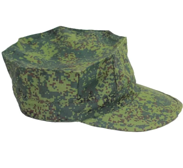 Cappello ottagonale estivo da uomo con berretto mimetico russo EMR