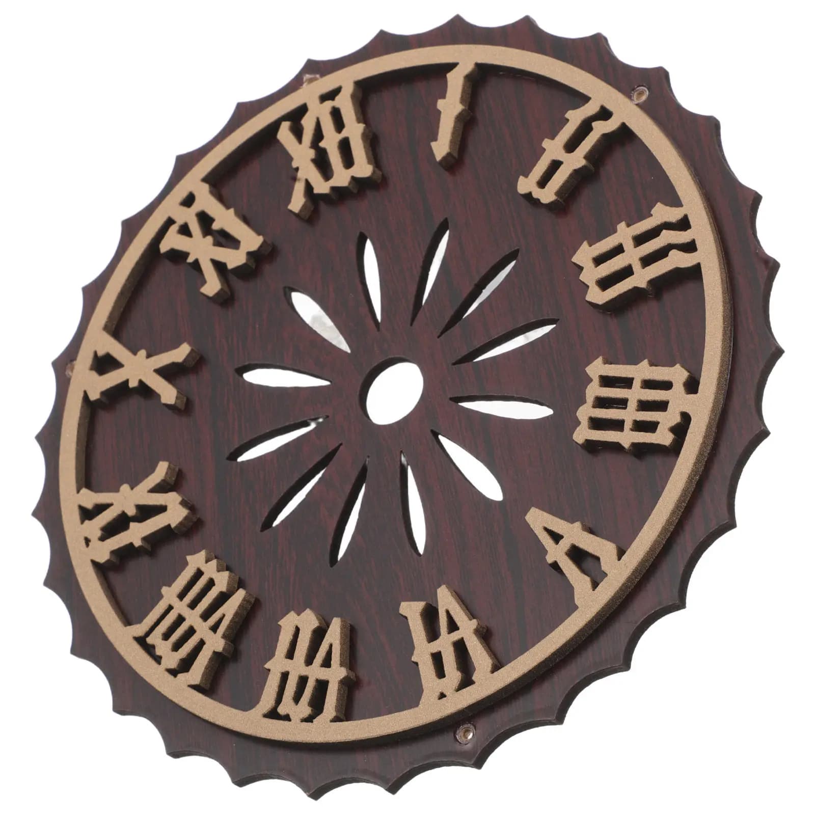 Cuckoo Clock Dial Replacement Part Clear Markings Vintage Design DIY Repair Accurate Wall Clock Dial Accessories