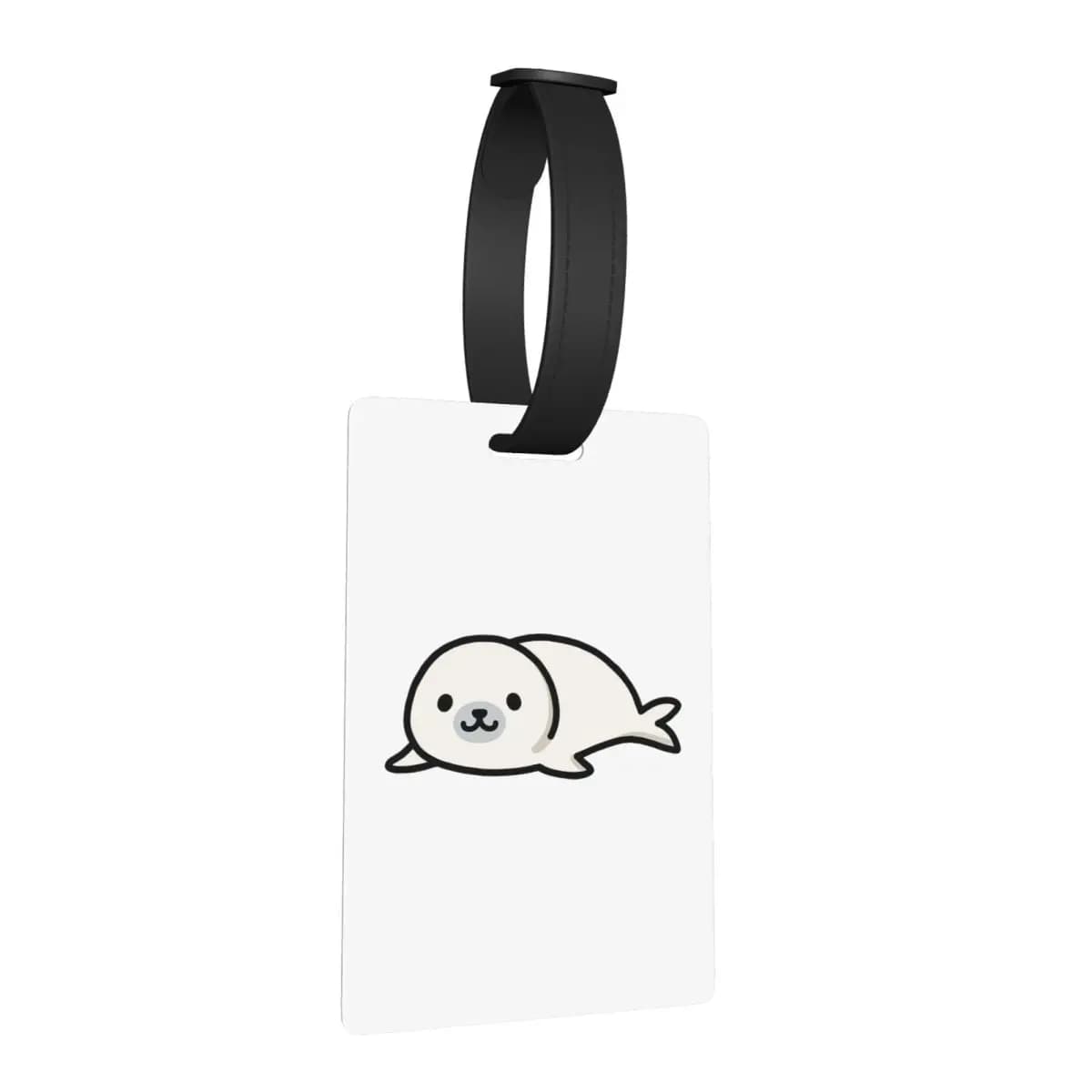 Etichette per Bagagli con Sigillo, Accessori per Valigie, Tag per Bagaglio da Viaggio, Porta Etichetta con Nome e Indirizzo