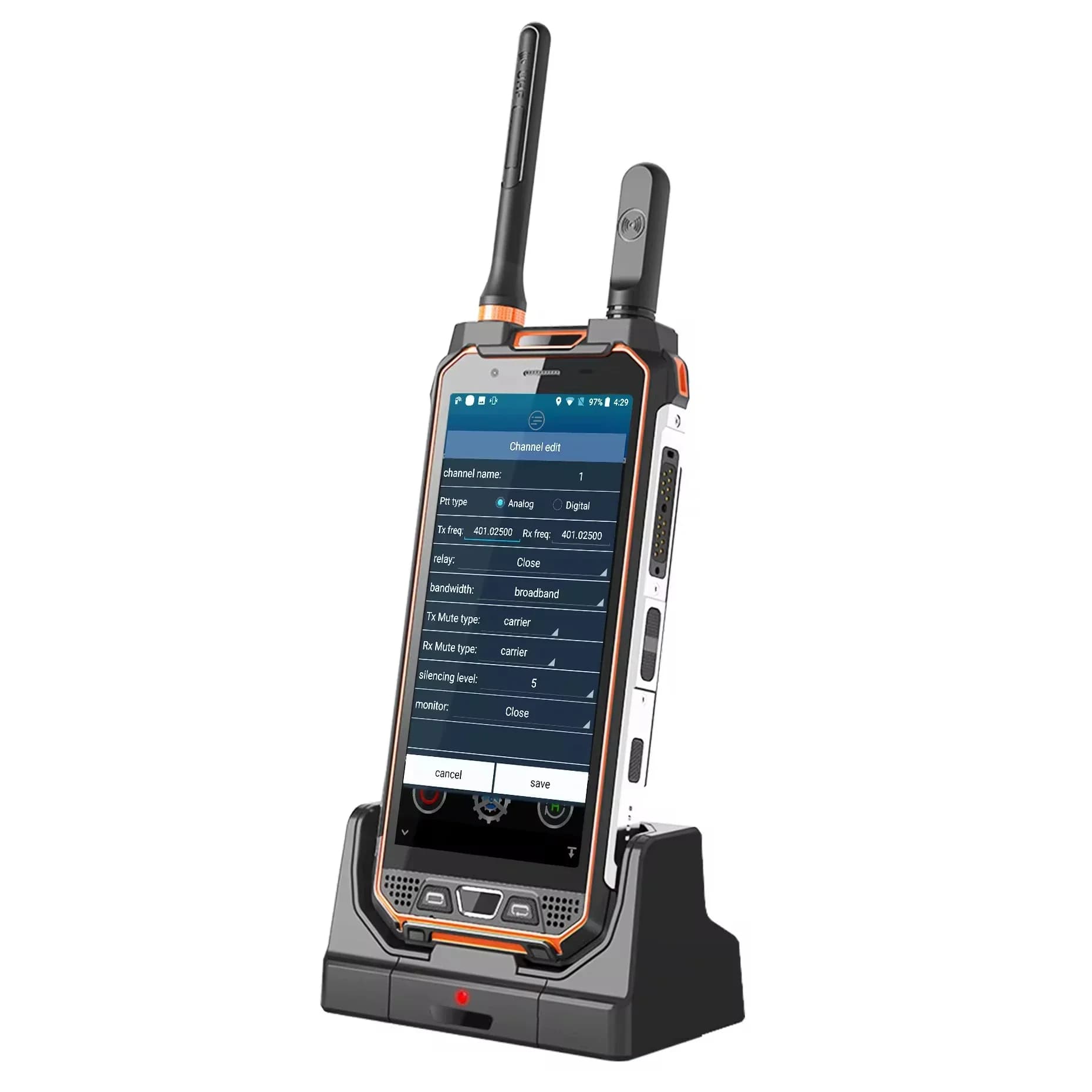 Radio Bidirezionale con Rete Globale, Telefono Mobile 700MHz 4G POC LTE, Walkie-Talkie con Scheda SIM, Interfono Hardware DMR, Smartphone