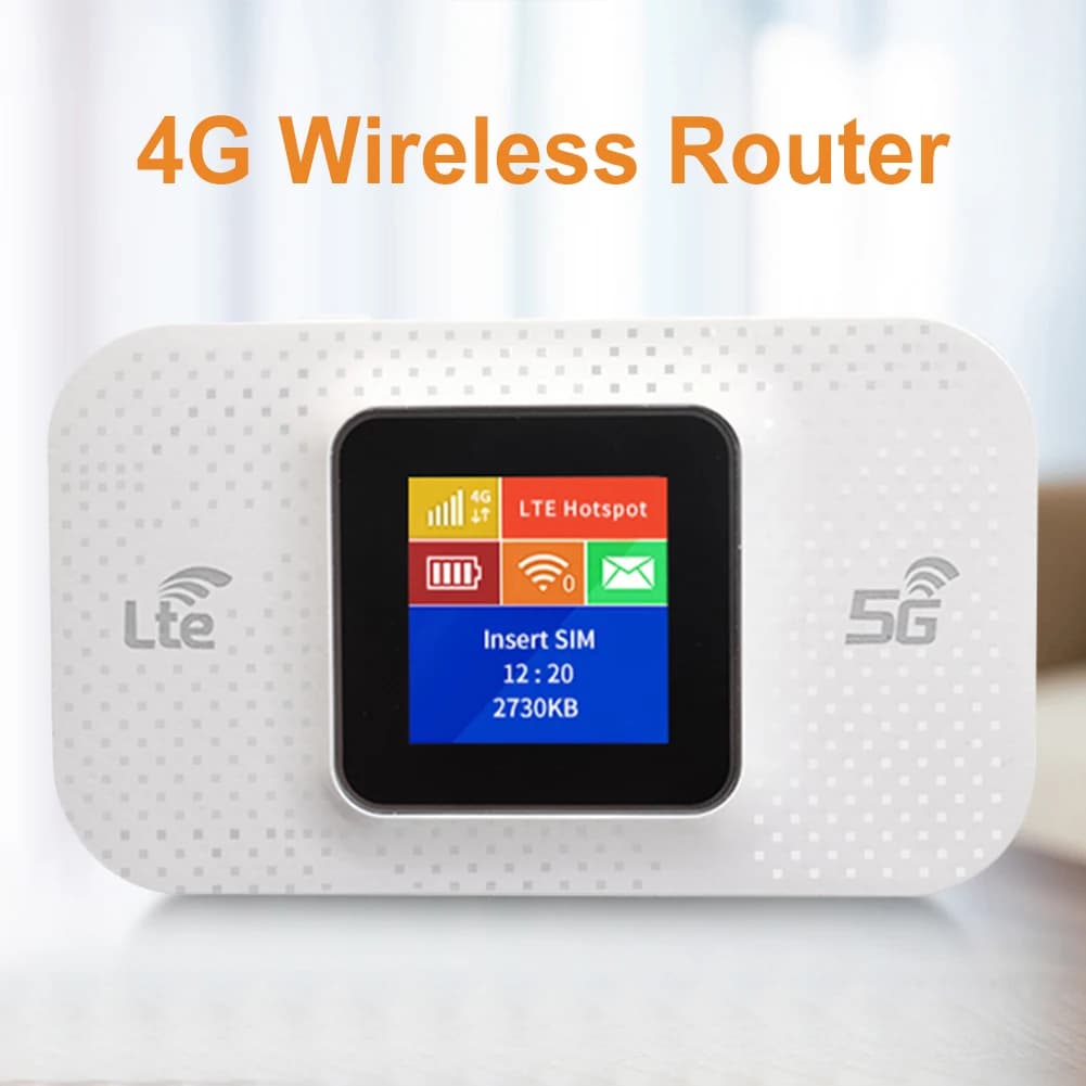 H807 Pro Ripetitore WiFi 4G LTE per Auto, Modem ad Alta Velocità 3650mAh, Router WiFi Mobile con Slot per Scheda SIM