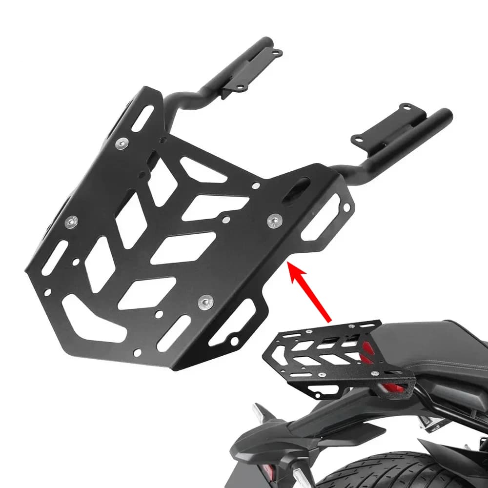 Portapacchi Posteriore per Honda CB650R CBR650R 2019 2020, Supporto per Bagagli e Barra di Sostegno Posteriore per Passeggero, CB CBR 650 R