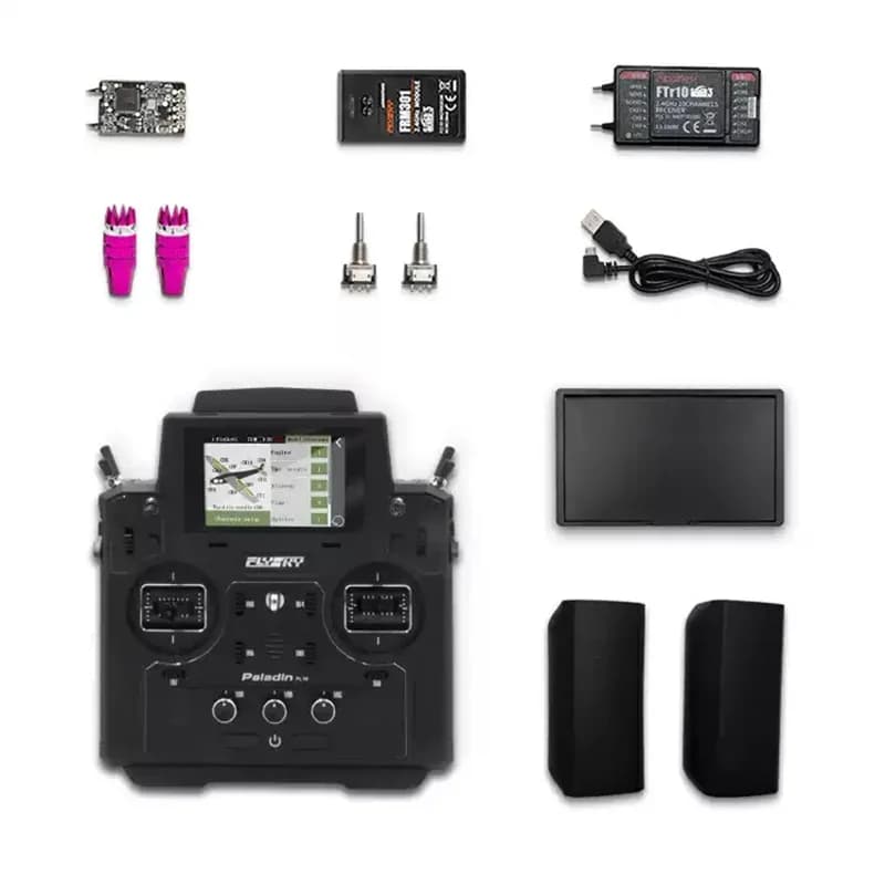 Radiocomando Flysky PL18 2.4GHZ 18CH Adatto per Auto RC, Elicotteri, Aerei Telecomandati e Modelli ad Ala Fissa