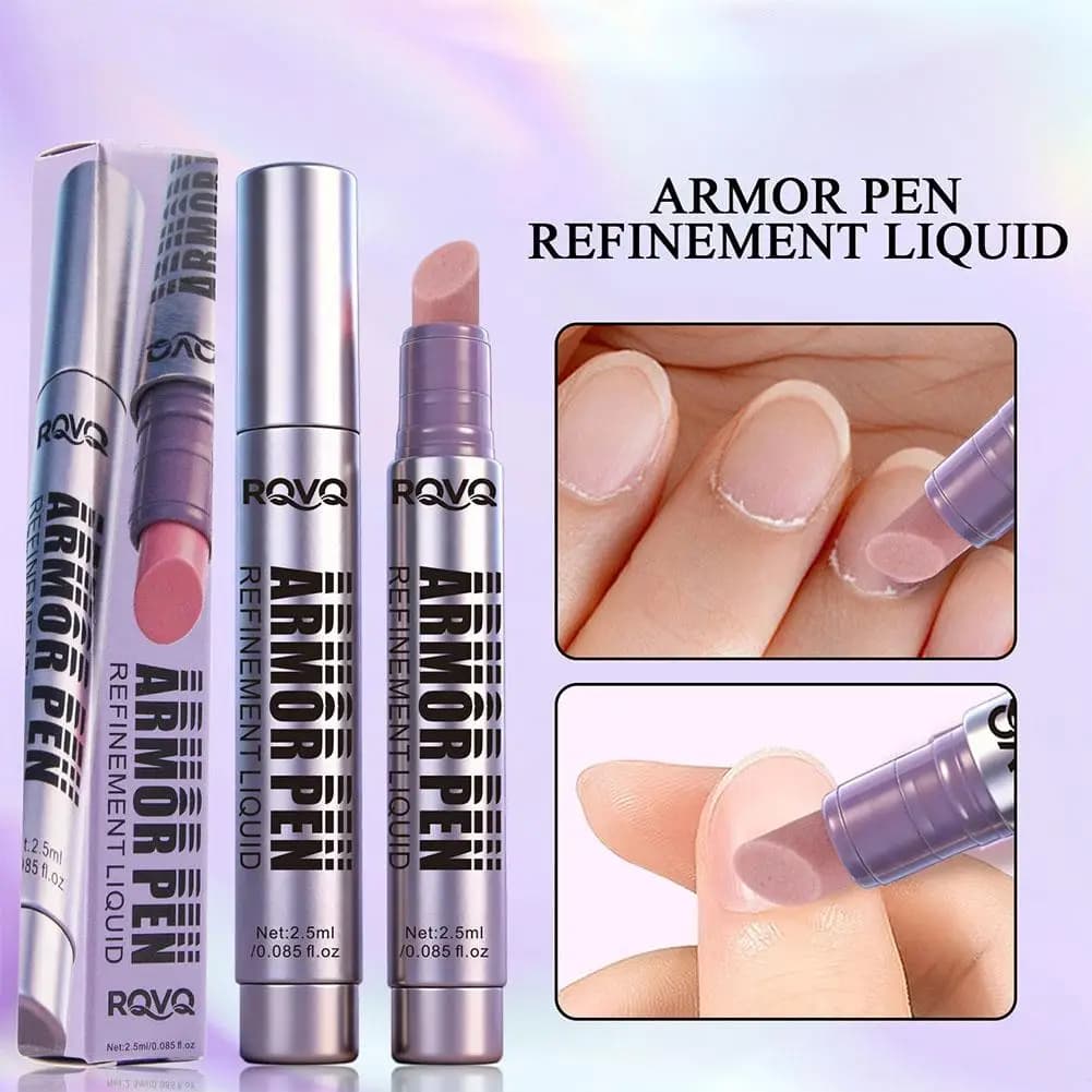 Penna Liquida per Unghie, Strumento di Cura per Unghie Secche e Danneggiate, Penna Nutriente per Riparazione e Cura delle Unghie
