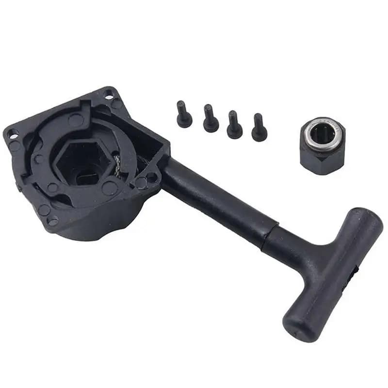 Pull Starter Recoil Start Kit For RC 1/10 R025 R020 HSP .18 RC Nitro Vertex VX Engine