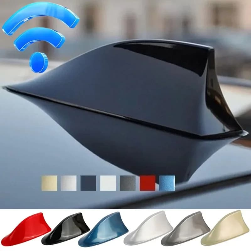 Autoradio Shark Pin Self Shark antenna Radio FM Signal Design for all car antennas Spare parts for auto styling