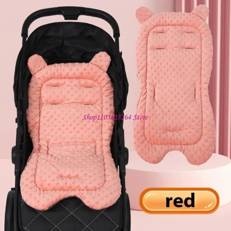 Cuscini per seggiolini auto per bambini Cuscino supporto per testa e collo Cuscino in cotone per neonati e bambini