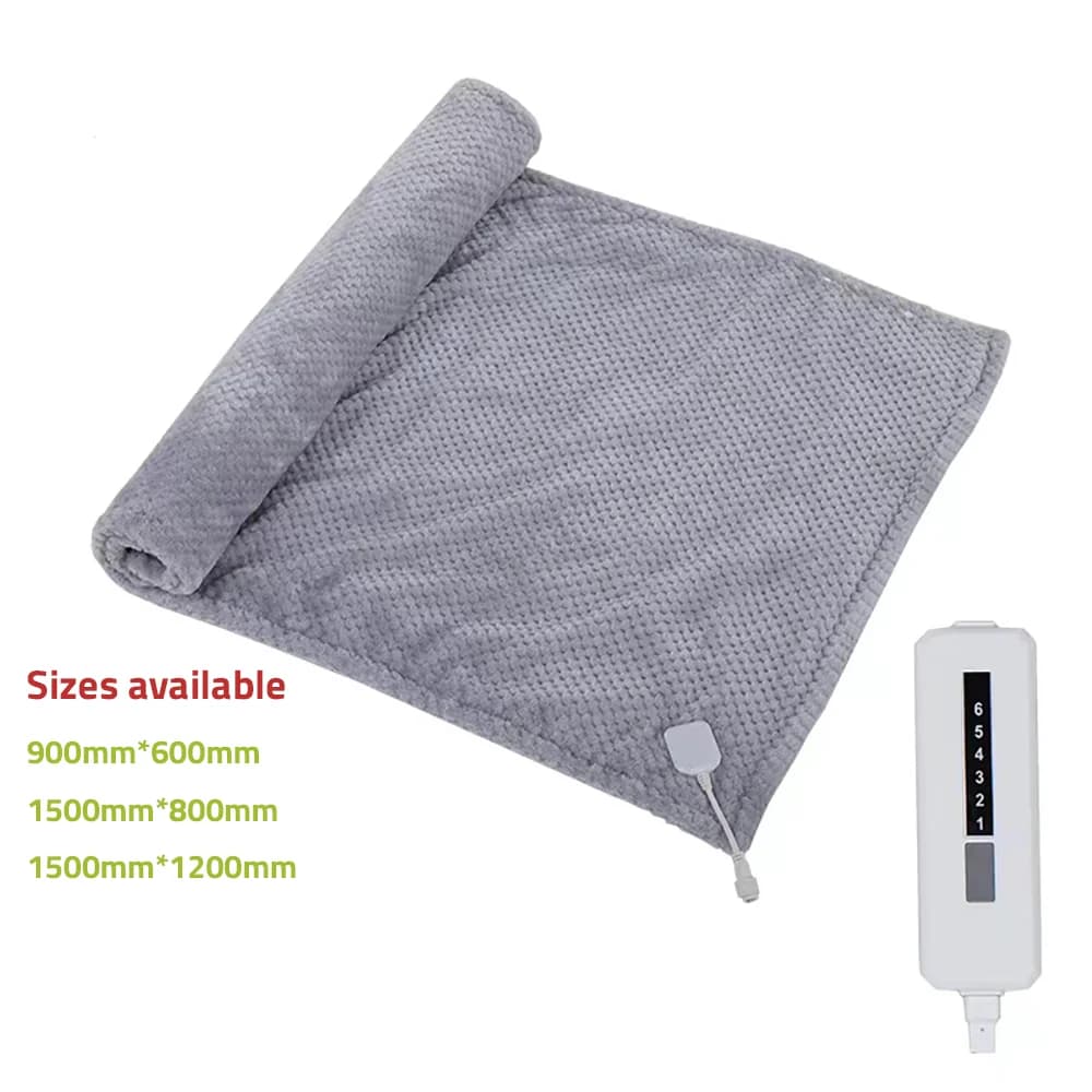 Coperta riscaldante elettrica Tappeto da pranzo multifunzionale per ufficio Dormitorio Tappeto caldo lavabile con riscaldamento elettrico