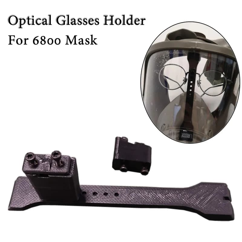 Glasses Holder For 6800 Gas Mask Inside Adjustable Optical Lens Glasses Frame Respirator Paint Spray Replace Part Accessories