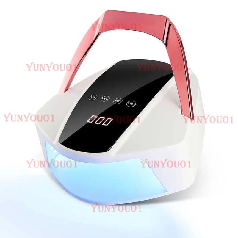 Luce UV a LED ricaricabile per unghie 96W 15600mAh Pro Lampada UV polimerizzante per unghie in gel Sensore automatico a infrarossi Strumenti per unghie per smalto