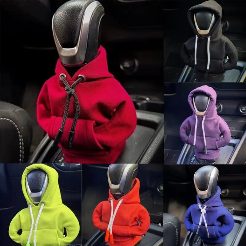 Nuova copertura con cappuccio del cambio Copertura del cambio Collari dell'ingranaggio Maniglia Decorazione Manuale Automatico Universale Leva del cambio dell'auto Decorazione interna