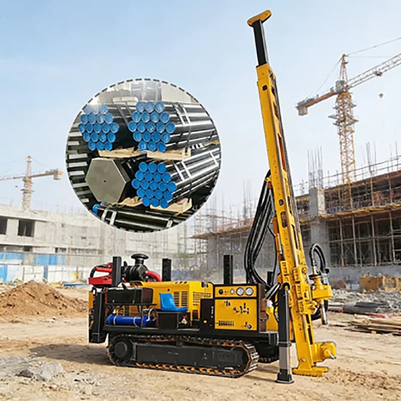 Customized Water Well Drilling Rigs for Sale in UK — Durable Rotary Drilling Equipment for Solar Power Plant Foundations