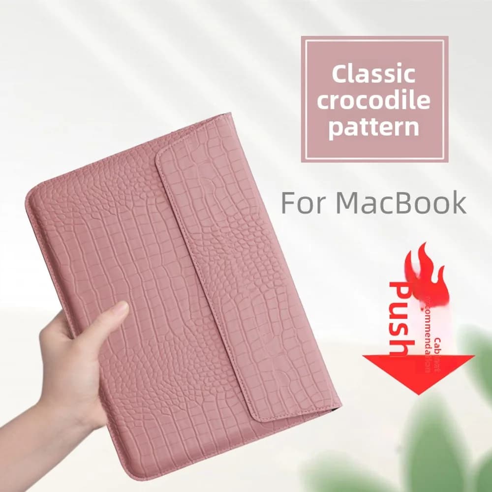 Adatto per borsa per computer MacBook Pro, custodia interna orizzontale sottile in pelle PU per notebook Apple Lenovo Huawei