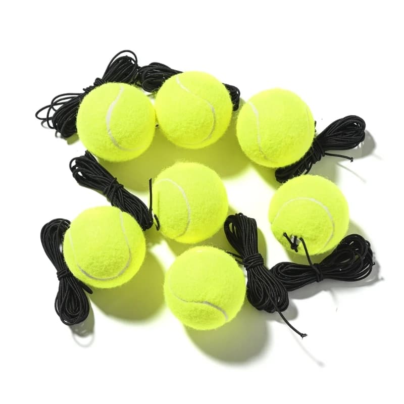 Q39E Palla da allenamento per tennis portatile da 2 pezzi con palla da rimbalzo per pratica singola con corda