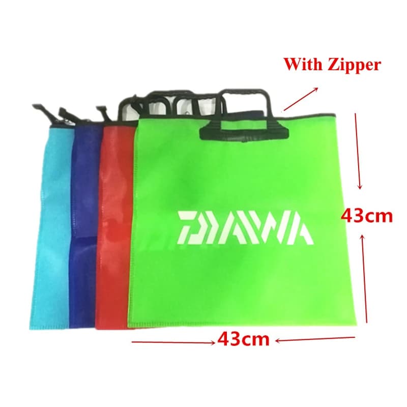 Daiwa EVA 3 Size Portable Foldable Fishing Bucket Fishing Bag For Outdoor Fish Bag Drop Transport Tool Box
