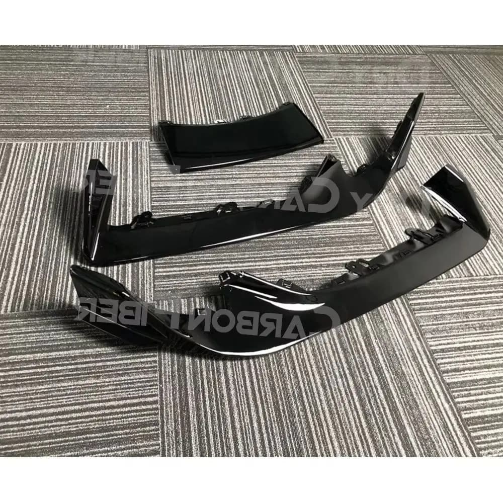 Dry Carbon Fiber Front Bumper Lip Spoiler Splitter Trim Accessories Front Lip Splitters ABS for Toyota Supra A90 A91 2019-2025