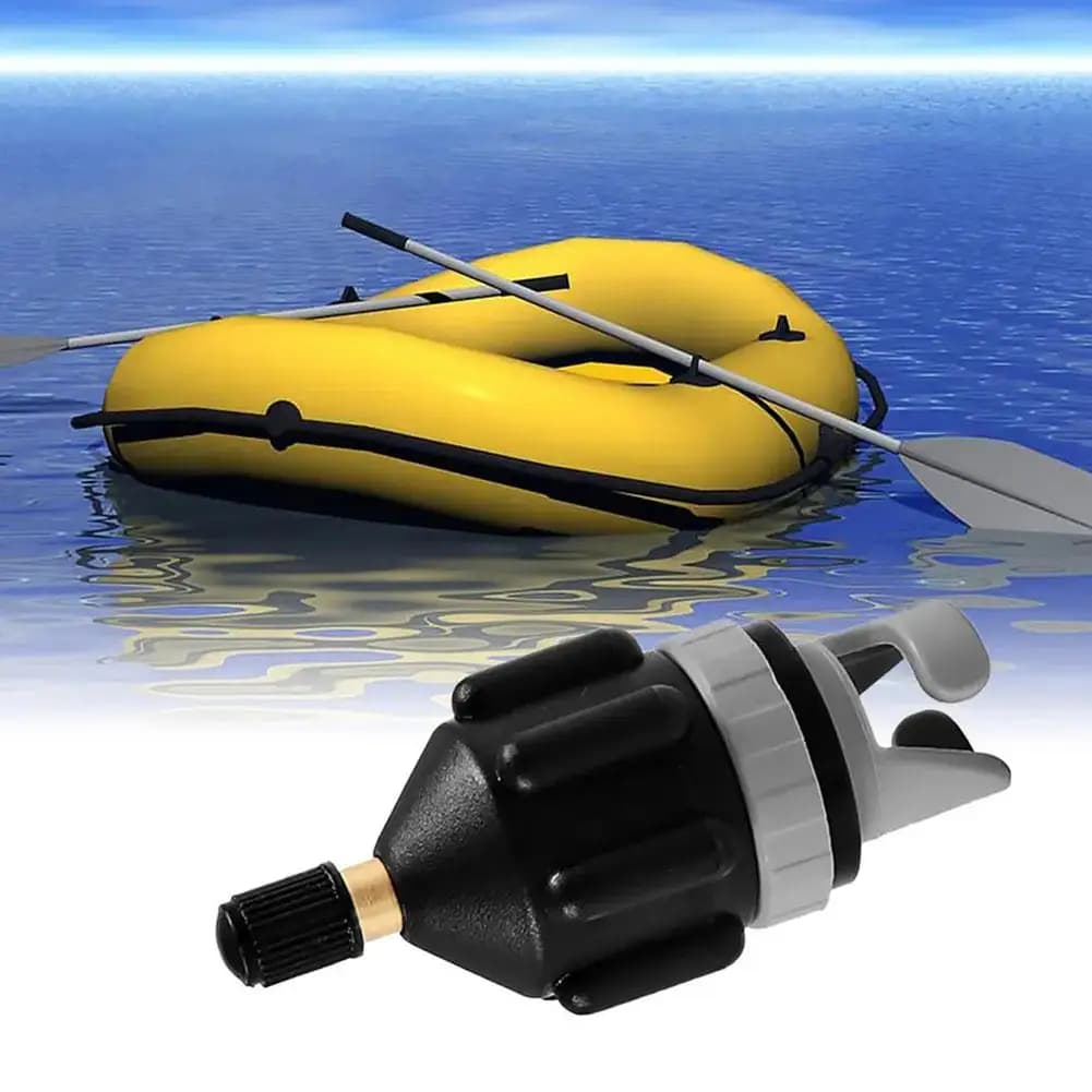 Kit Adattatore Valvola Aria Multifunzione per SUP, Pompa Gonfiabile, Adattatore per Paddle Board, Kayak, Connettore Pompa Valvola Aria, Kit Combo