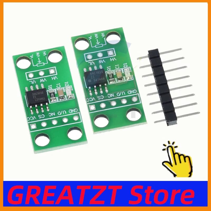 GREATZT X9C103S X9C503S Digital Potentiometer Module for Arduino