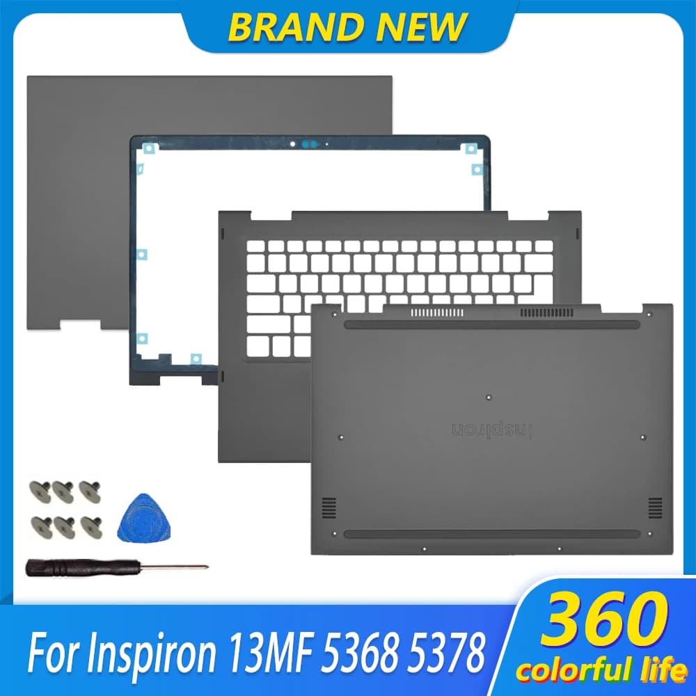 Nuovo Per Inspiron 13 pollici 13MF 5368 5378 5379 P69G Schermo LCD Della Copertura Posteriore Lunetta Anteriore Palm rest Parte Superiore Inferiore Caso copertura inferiore
