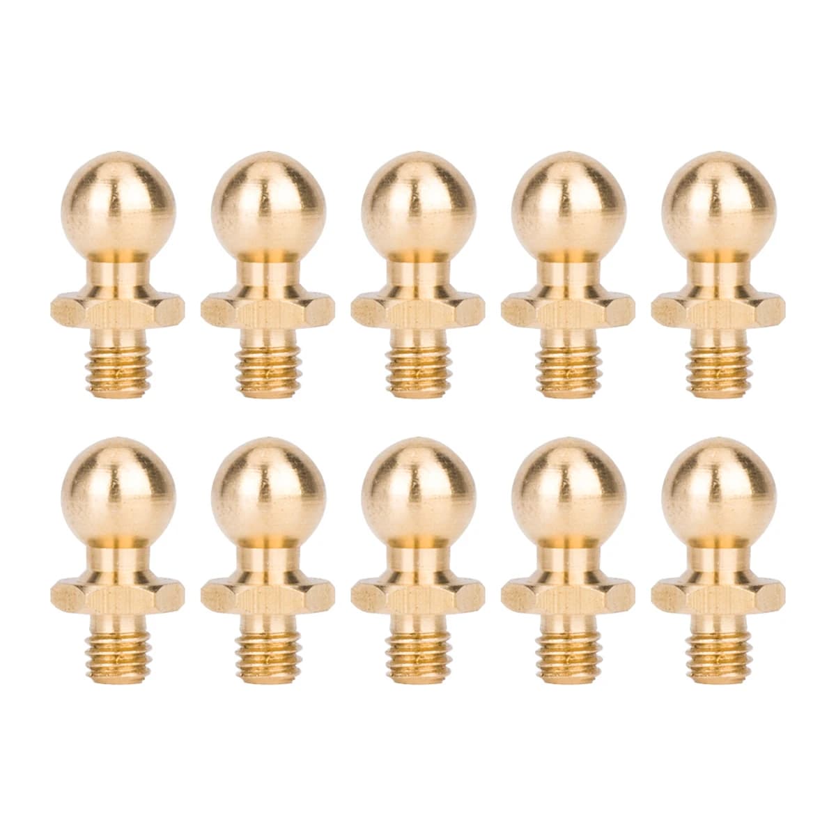 10 Pz M3 Filettatura Rotonda Viti A Testa A Sfera per 1/10 RC Drift Auto di Ricambio Accessori Universali Tamiya TT01 TT02 Sakura D5 Parti FAI DA TE