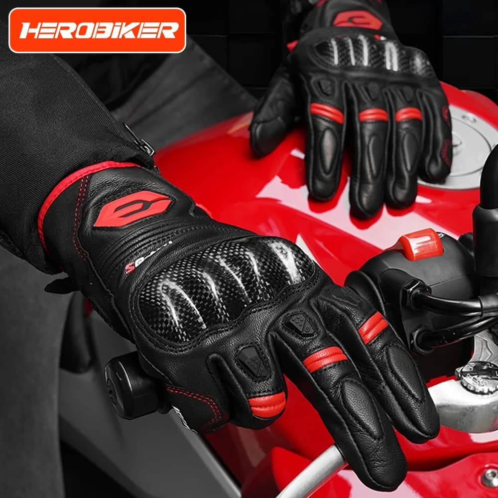 Guanti da Moto in Liquidazione, Touch Screen, Invernali, Antivento, Antiscivolo, Protettivi per Motocross