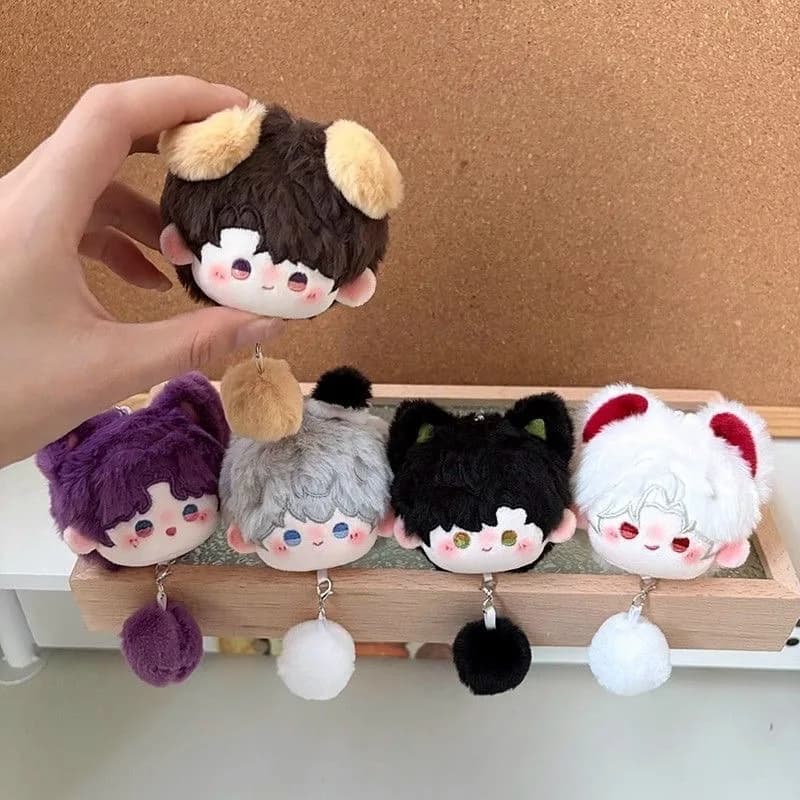 Gioco caldo Amore e spazio profondo Portachiavi Portachiavi Cosplay Portachiavi Simpatico peluche Figura Portachiavi Borse Ciondolo Prop Regalo per laureati