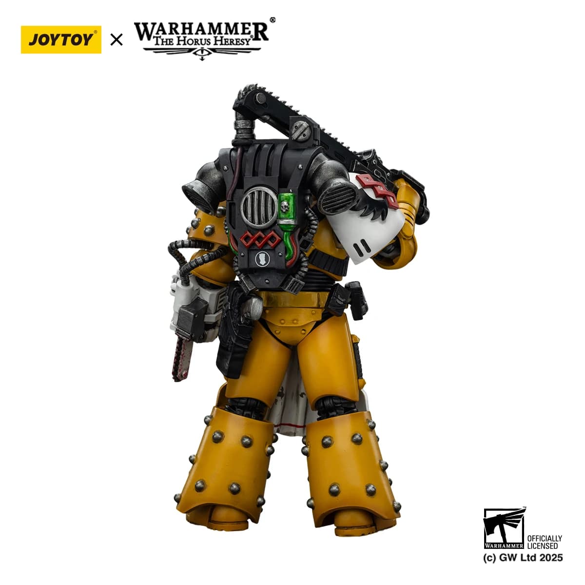 [IN MAGAZZINO] JOYTOY Warhammer "The Horus Heresy" 1/18 Action Figure Modello di boticario della legione dei pugni imperiali