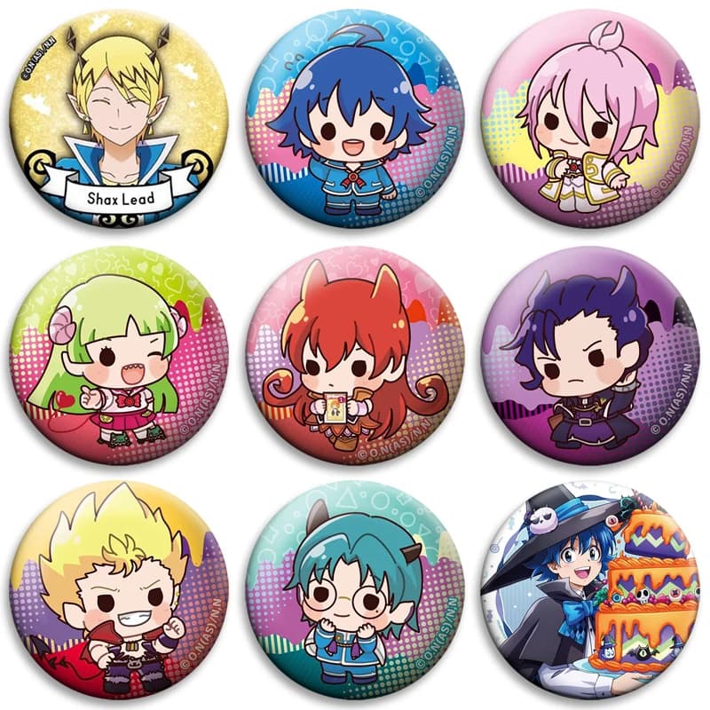 Benvenuti a Demon School! Badge di Iruma-kun, Spille di Shax Iruma e Clara, Pin da Collezione Anime per Decorazione Zaini e Cappelli, Regali per i Fan