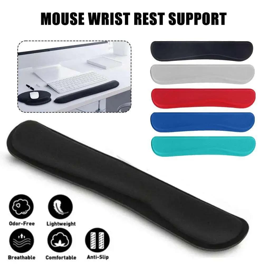 Tappetino per Mouse ergonomico in schiuma EVA tappetino da polso in Gel di silicone tappetino di supporto per poggiapolsi antiscivolo tappetino per Mouse per Computer per PC da gioco per ufficio