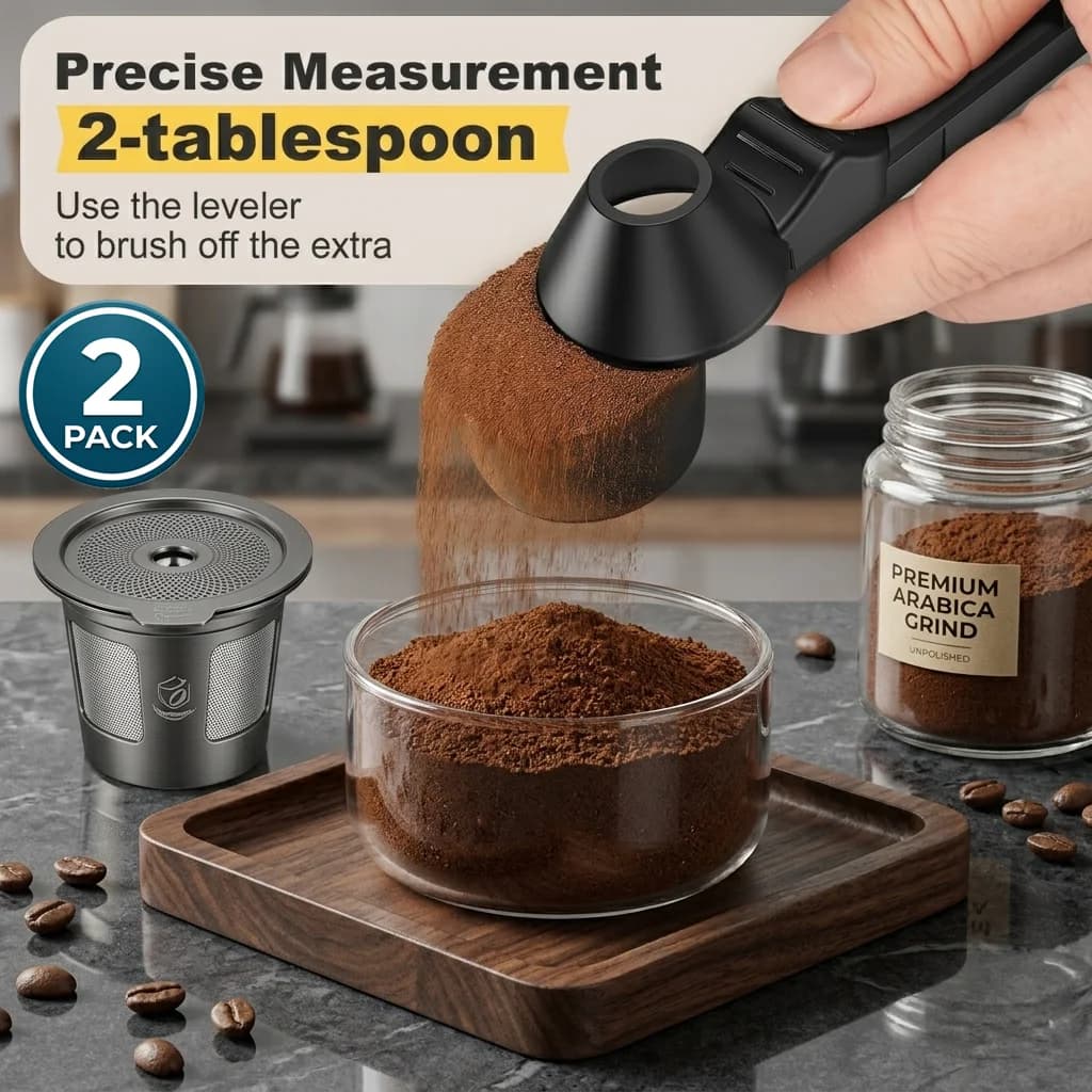 Cucchiaio dosatore da caffè con manico lungo, per uso alimentare, per porzionare proteine in polvere e chicchi di caffè