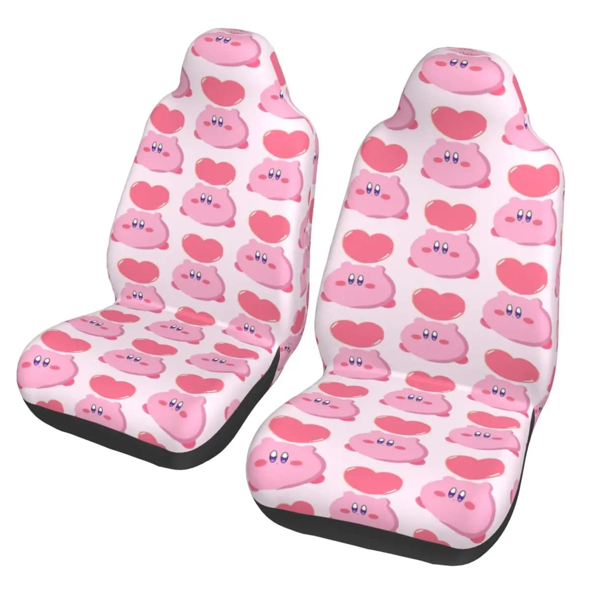 Kirbys Heart Poyo Universal Seat Cover for Cars Women's Seat Bearing Offroad/cover Fiber Seat Cover