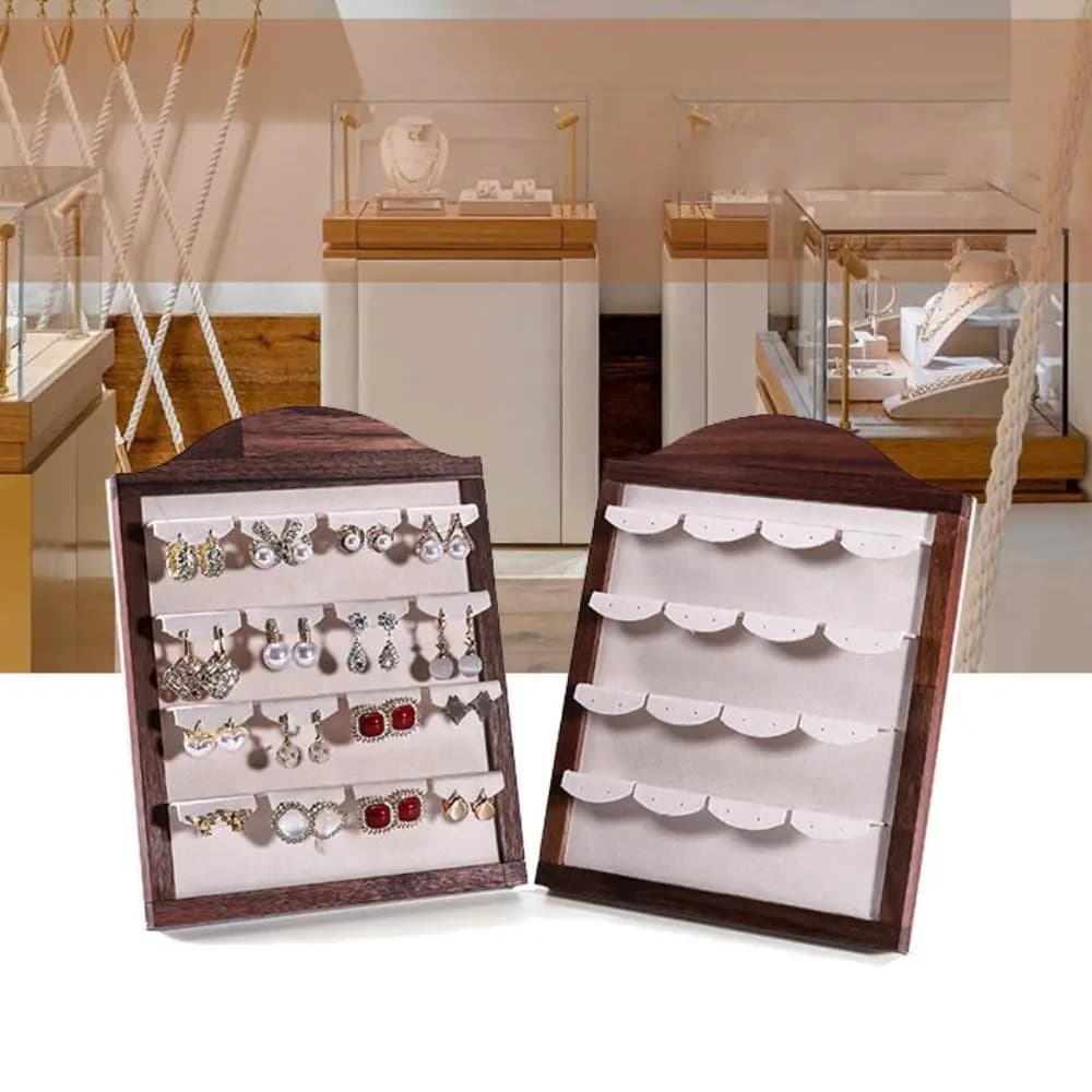 Vertical Exhibitor in Jewelry, Large Capacity, Table Jewelry Organizer, Earrings Box, Jewelry Exhibitor