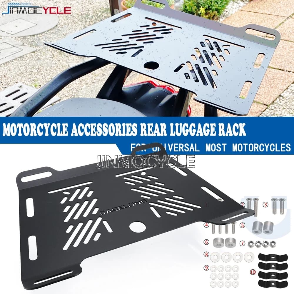 2026 Rack di Ingrandimento Carrier Posteriore Porta Bagagli Staffa Per Suzuki GIXXER 250 SF 250SF 150 125 2020 2021 2022 2023 2024 2025