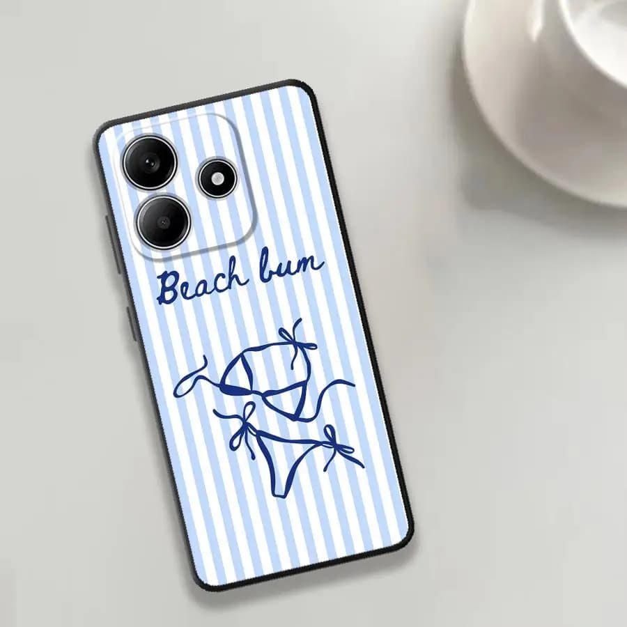Summer Swimsuit Case for Xiaomi Redmi Note 15 A4 12 11 A7 Pro A5 10 12C 13C 14C K80 13 14 Pro Plus 9 8 Phone Cover K40 A1 A2