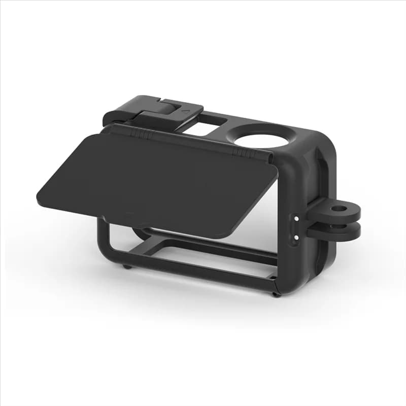 【HOT A69Z!】 Gabbia protettiva per DJI Action 5 Pro/4/3 con adattatore a sgancio rapido e telaio di espansione con paraluce per fotocamera