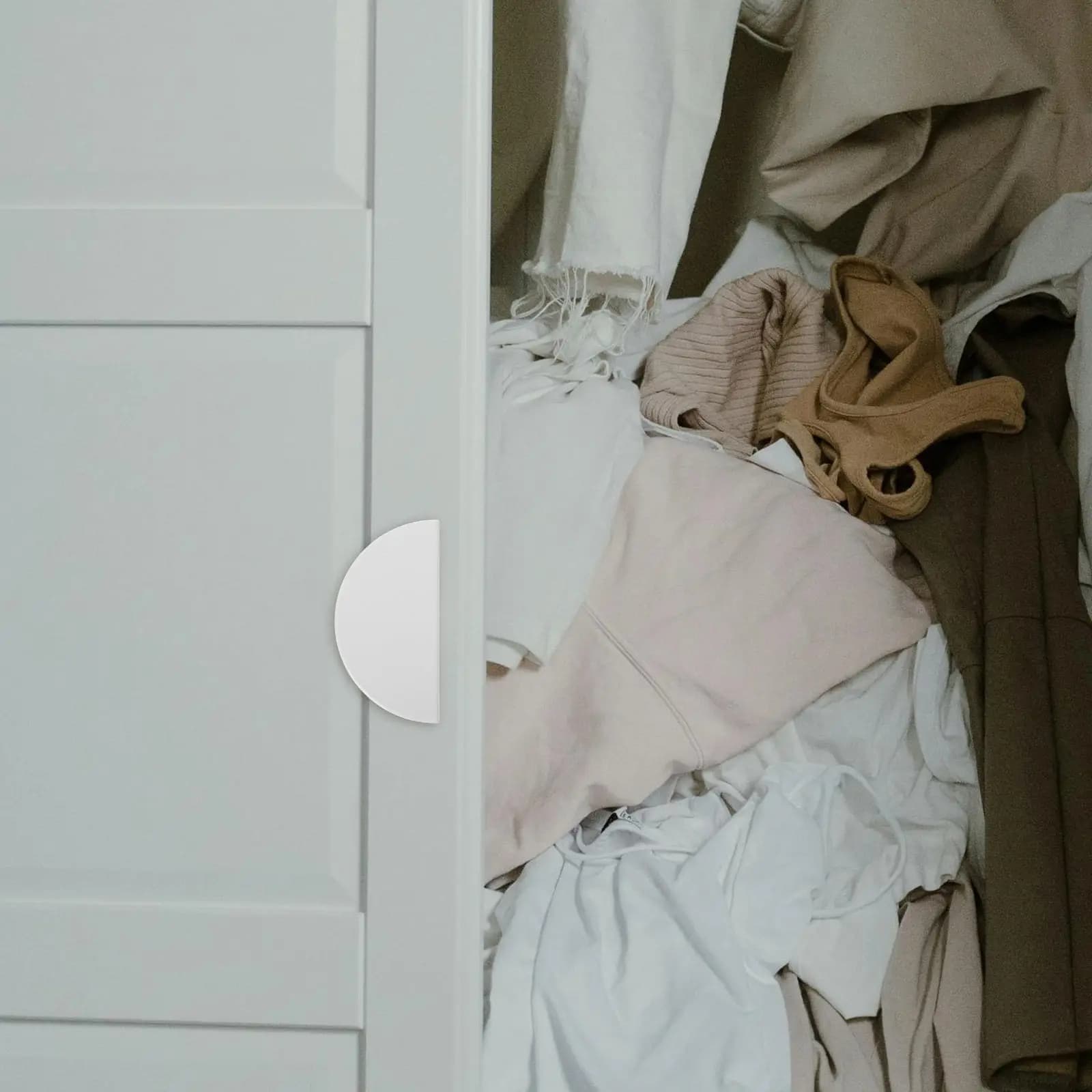 2 Pezzi Maniglie Semicircolari per Mobili, Stile Nordico, in Metallo, per Cassetti, Armadi e Porte, Accessori Decorativi Moderni per la Casa