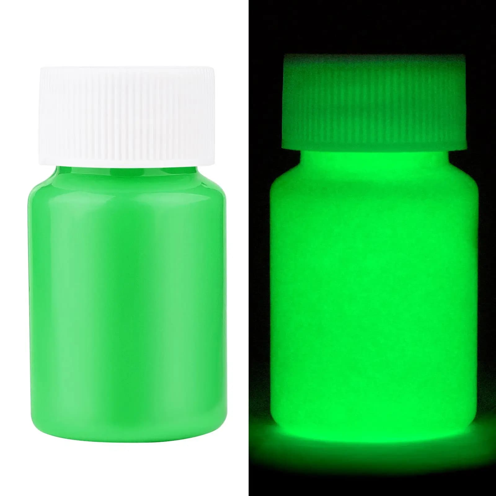 20/30g Fluorescent Pigment Long-Lasting Luminous Paints Auto Glow Glow In Dark Acrylic Paints For Artwork Party Supplies